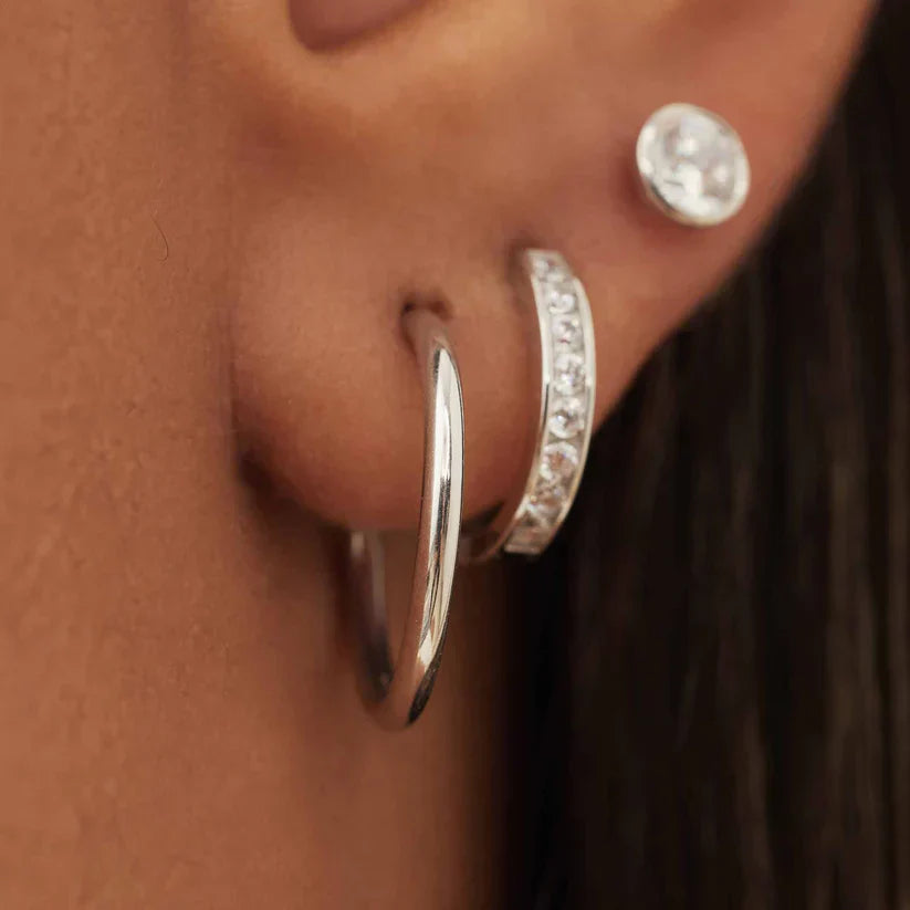 Elisabeth | Earrings | White Gold