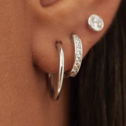 Elisabeth | Earrings | White Gold