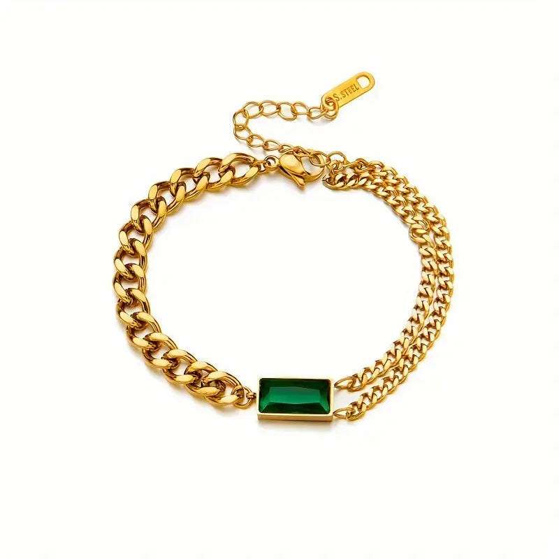 Elodie | Bracelet | Emerald