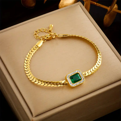 Akira | Bracelet | Emerald