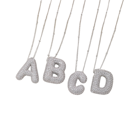 Elliot | Necklace Set | White Gold