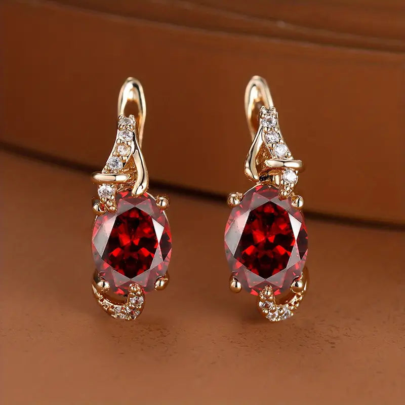 Elliana | Earrings | Ruby