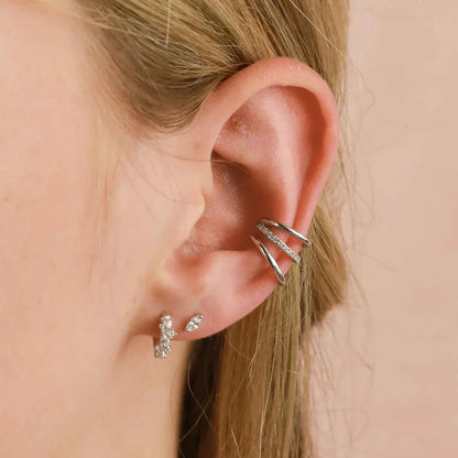 Ruby | Earrings | White Gold