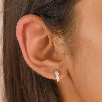 Ruby | Earrings | White Gold