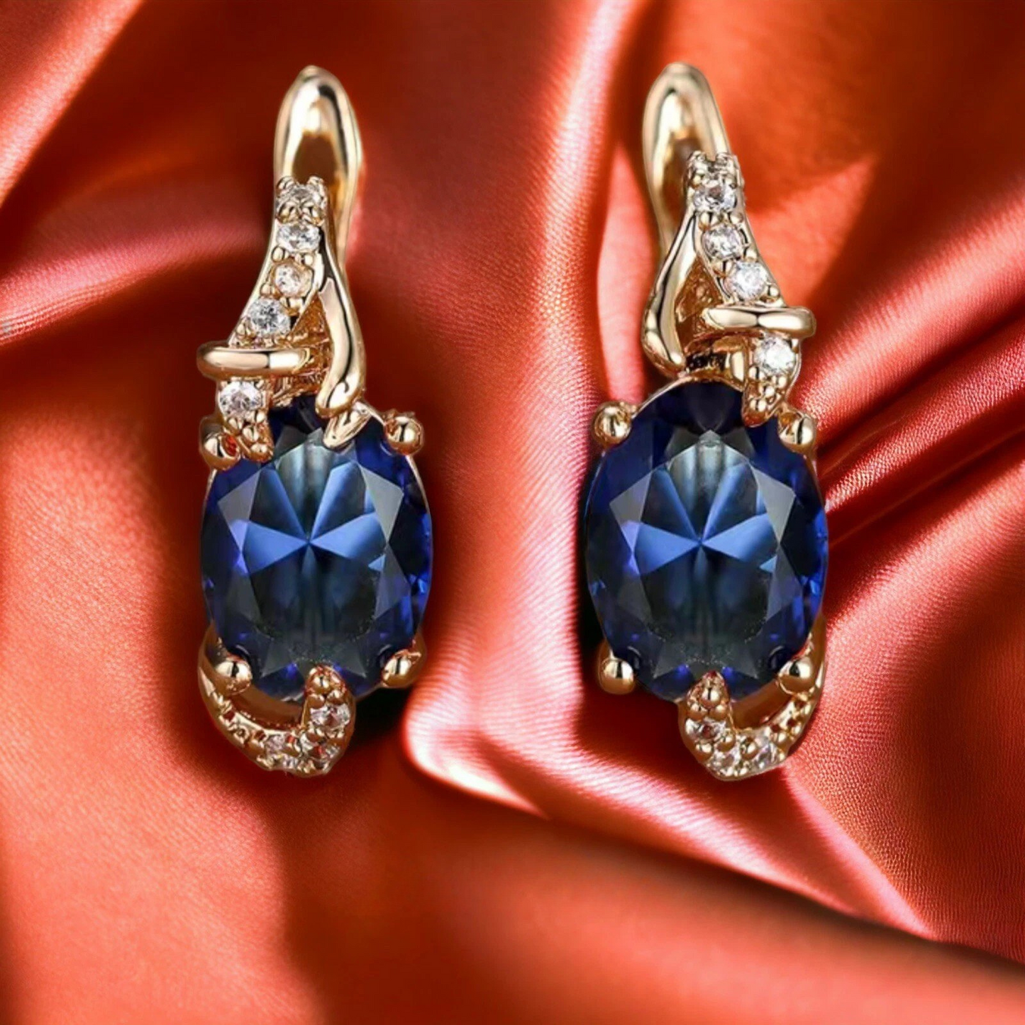 Nala | Earrings | Sapphire