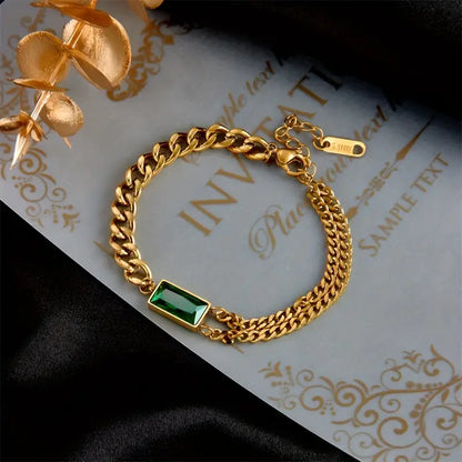 Elodie | Bracelet | Emerald