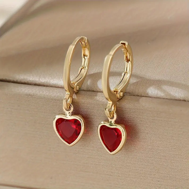 Abby | Earrings | Ruby