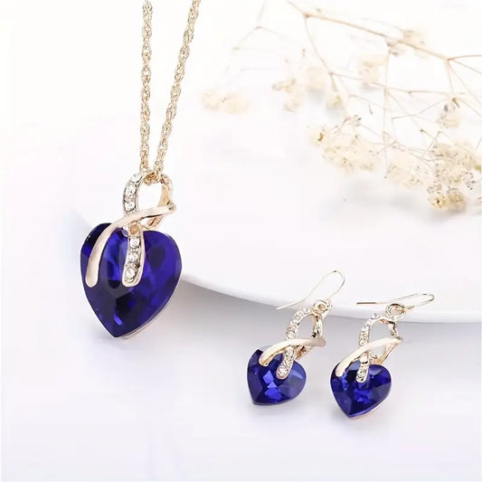 Tanyah | Jewelry Set | Sapphire
