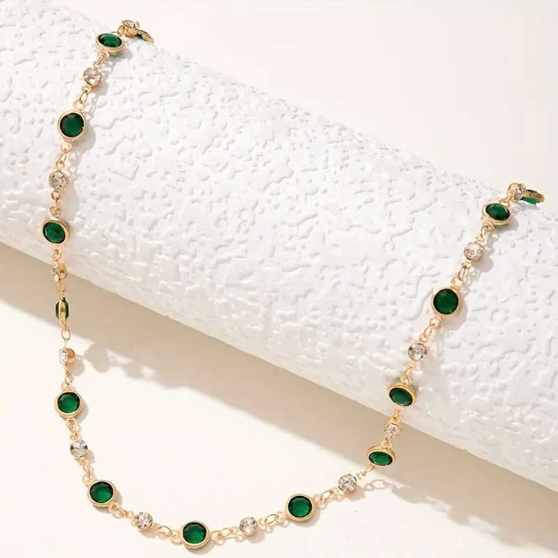 Valeria | Necklace | Emerald