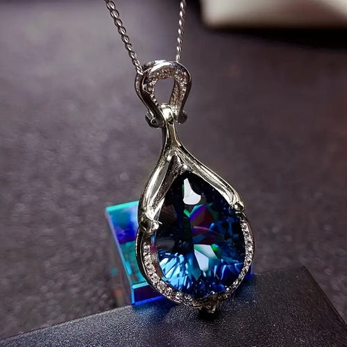 Alindra | Necklace | Sapphire
