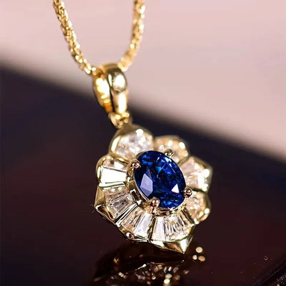 Kira | Necklace | Sapphire