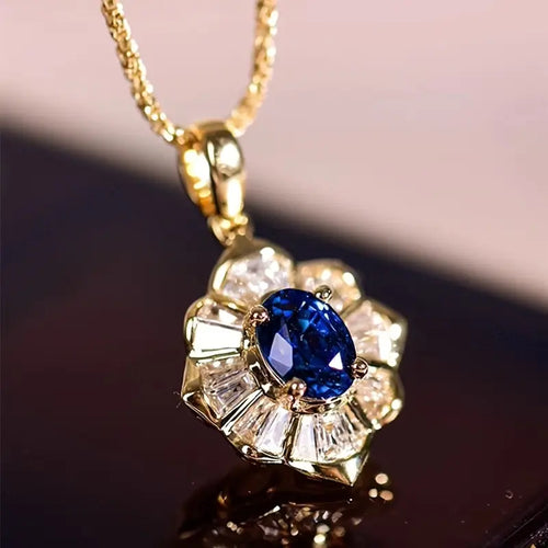 Kira | Necklace | Sapphire