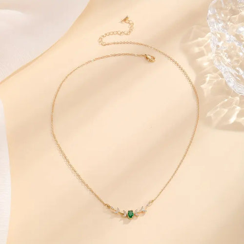 Vanya | Necklace | Emerald