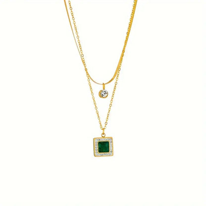 Tiana | Necklace | Emerald