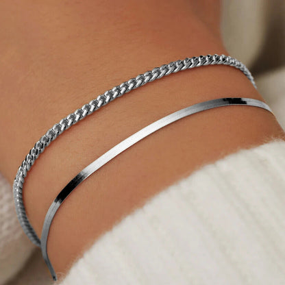 Leanna | Bracelet | White Gold