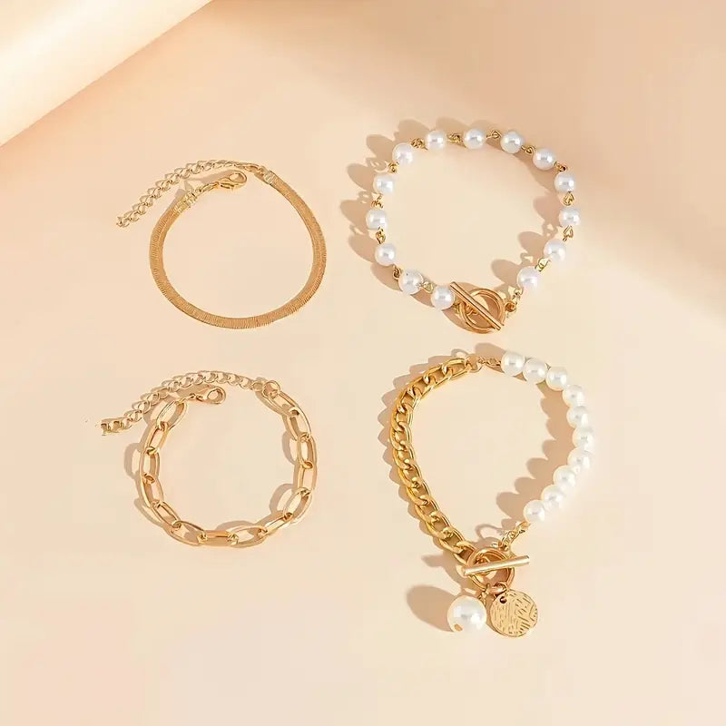 Julietta | Bracelet  Set | Gold