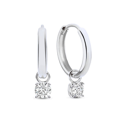 Faye | Earrings | White Gold