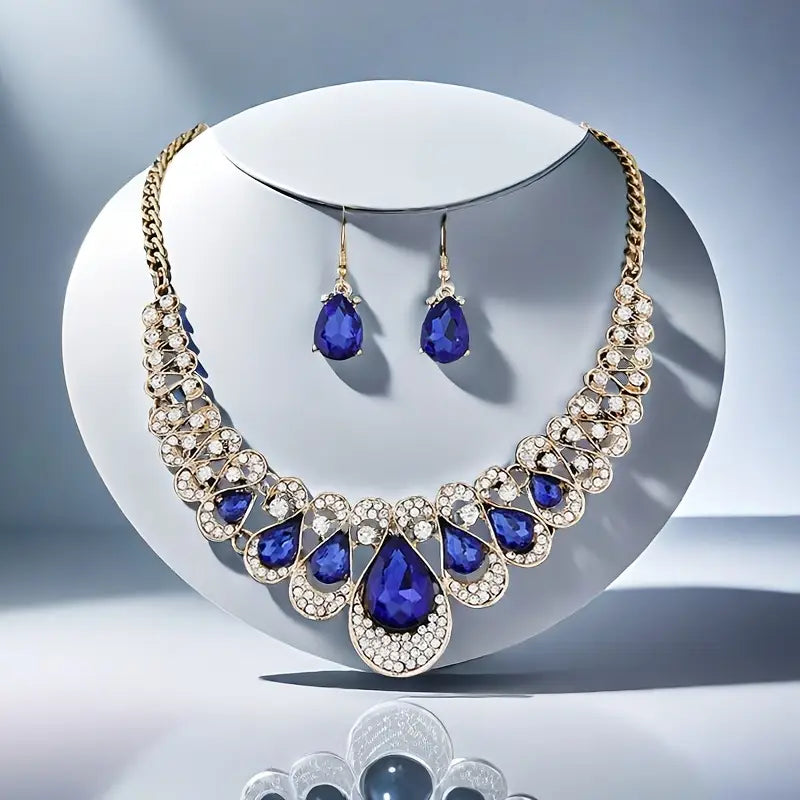 Marvina | Jewelry Set | Sapphire