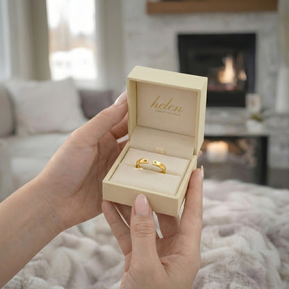 INITIALS LOVE RING