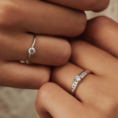 Addison | Ring | White Gold