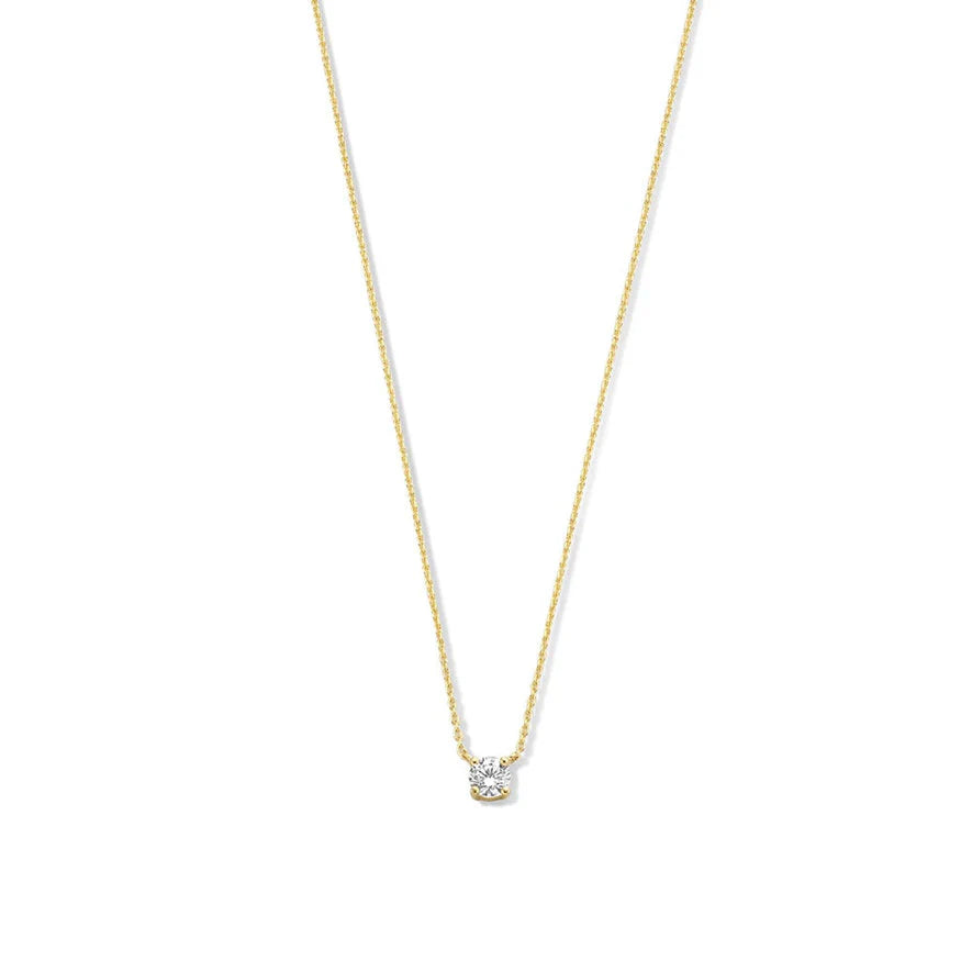 Iris | Necklace | White Gold