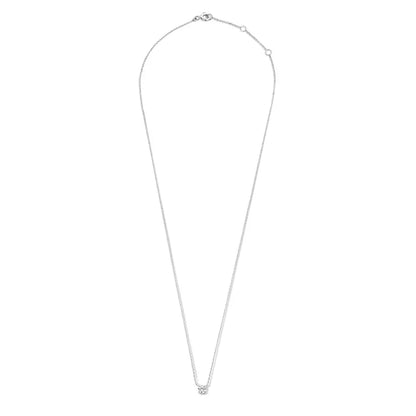 Iris | Necklace | White Gold
