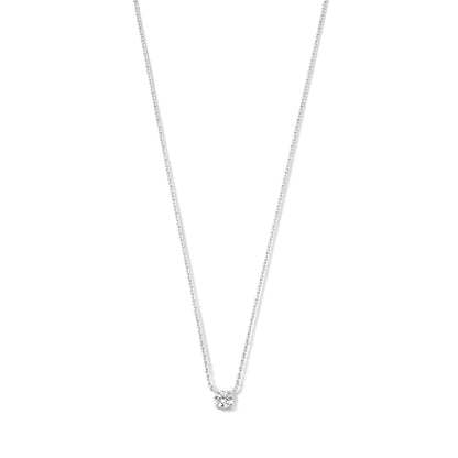 Iris | Necklace | White Gold