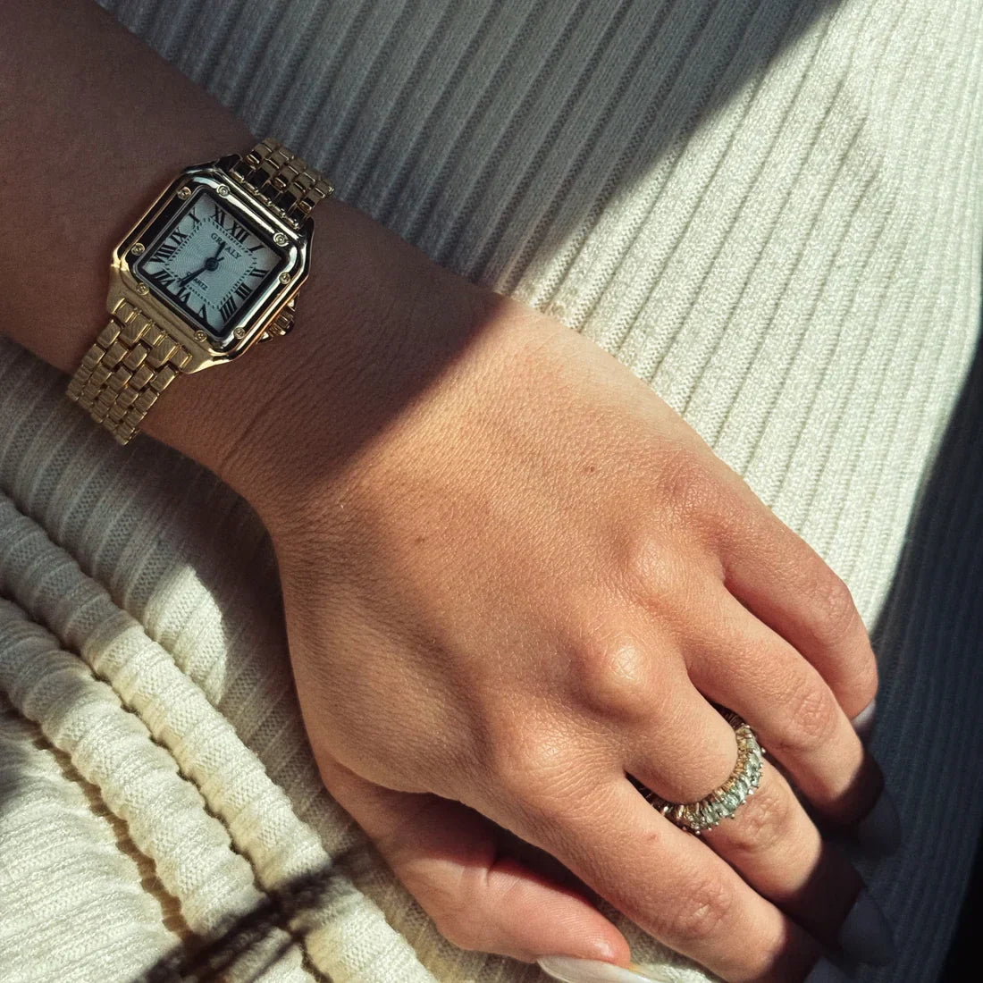 Fiona Watch | Bracelet | White Gold