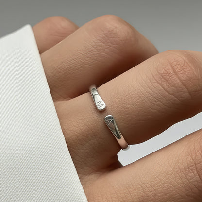 INITIALS LOVE RING