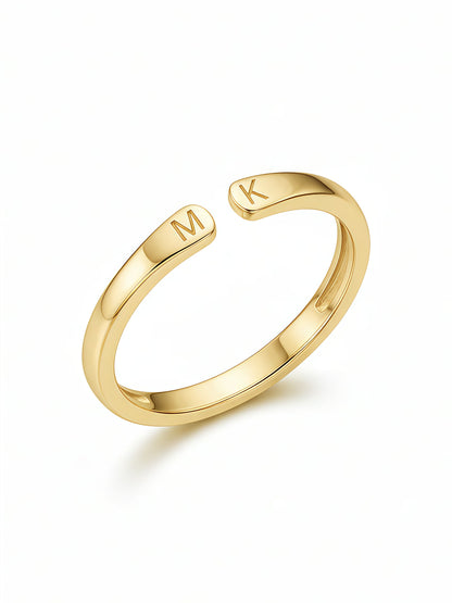 INITIALS LOVE RING