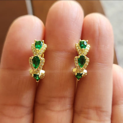 Jade | Earrings | Emerald