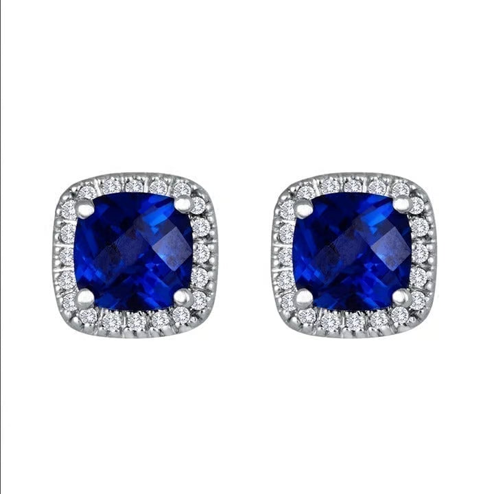 Sarah | Earrings | Sapphire