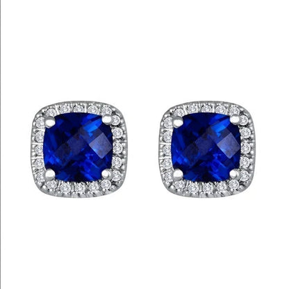 Sarah | Earrings | Sapphire