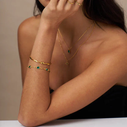 Salome  | Bracelet | Gold