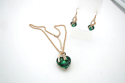 Tanyah | Jewelry Set | Emerald