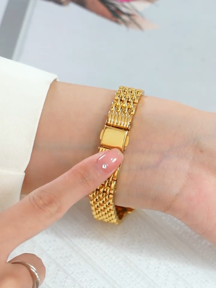Zari Watch | Bracelet | Gold