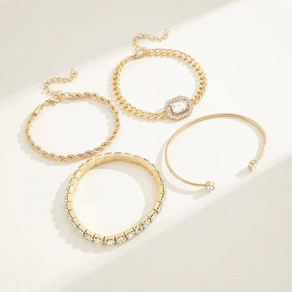 Domitia | Bracelet Set | Gold